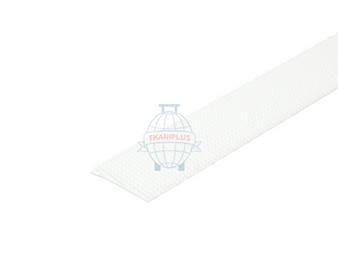 Лента липучка пластиковая (крючки) 2 см цвет №101 белый